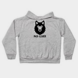 Pack Leader Wolf Kids Hoodie